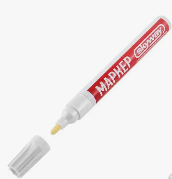 Маркер универсальный с наконечником из фетра, белый S03501001