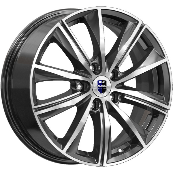 диски КиК АРНАР 7,0xR16 5x112 57,1 45 алмаз_черный