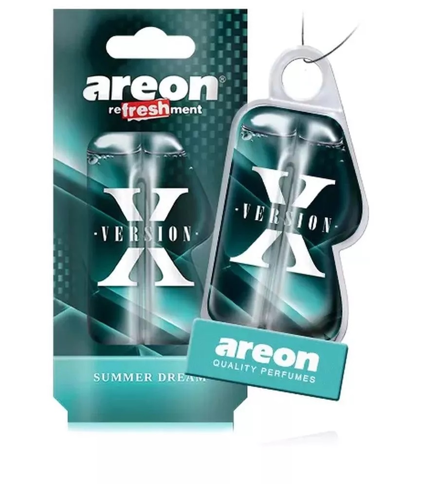 Ароматизатор подвесной гелевый AREON LIQUID X-VERSION Гель 8,5мл Summer Dream