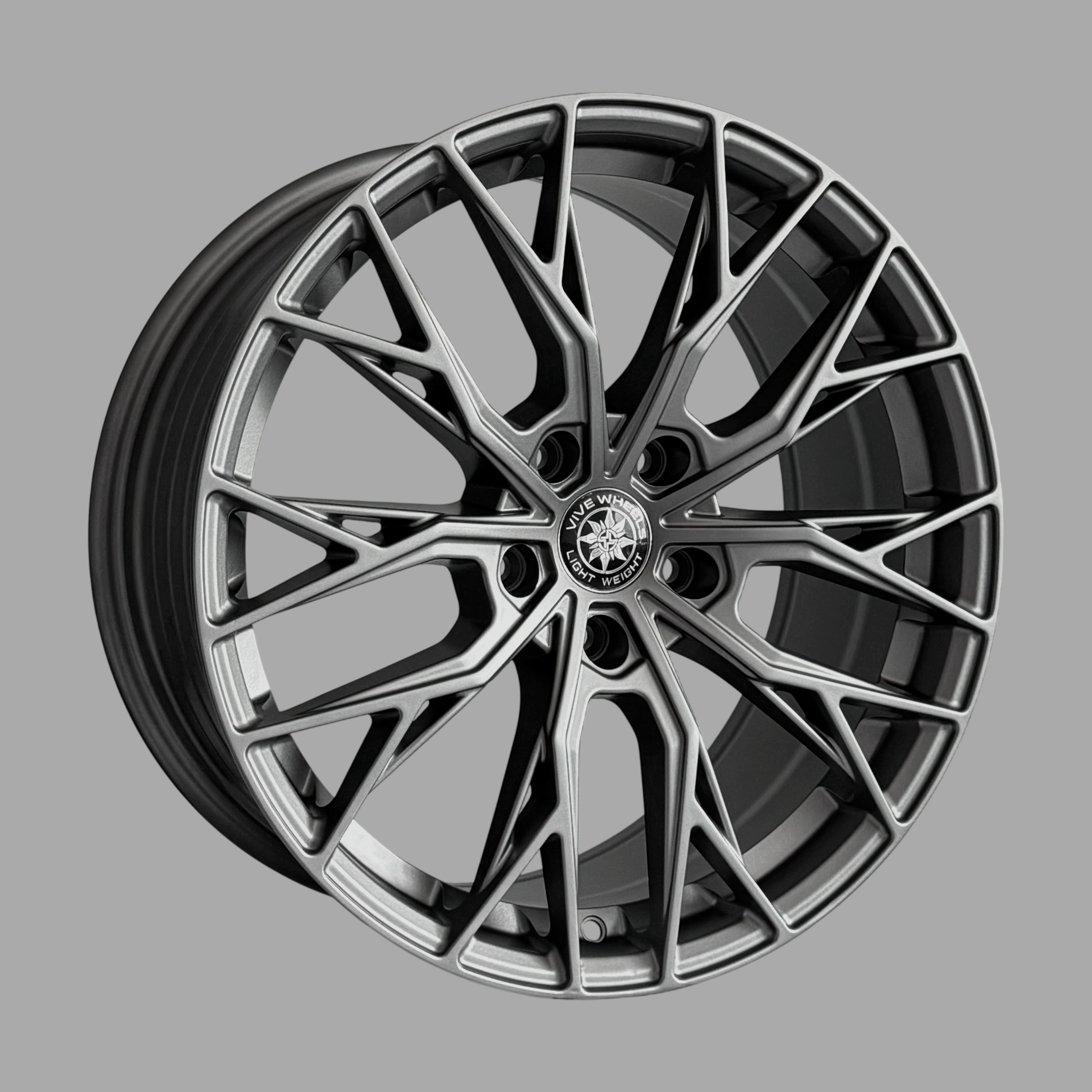 диски VIVE FBX084B 8,0xR18 5x112 66,6 38 MATTE_GUNMETAL