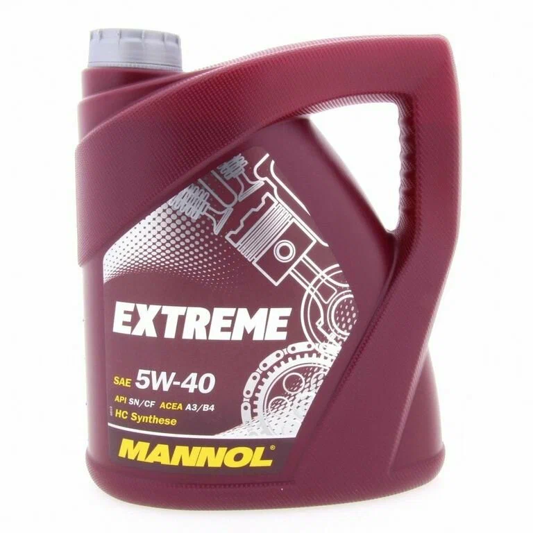 Mannol 5W40 Extreme API SN/CF;ACEA A3/B4 4 л.